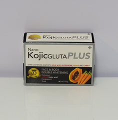 Nano Kojic #146 GLUTA PLUS Face & Body Double Whitening Soap 4.76oz / 135g Nano Extra White