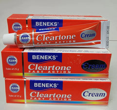 Cleartone Fast Action Cream (3 pack) Fashion Fair Benek