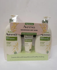 Aveeno Daily Moisturizing Lotion (18 fl. oz., 2 pk. + 2.5 oz. Tube)