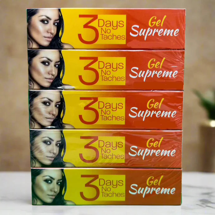 3 Days No Taches Gel Supreme 30g (Pack of 10)