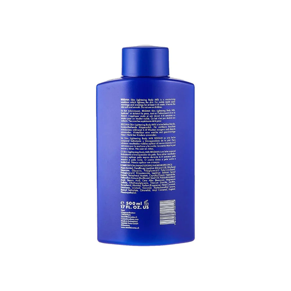 Beldam Skin Lightening Body Milk Blue 17.6 oz Bel Dam