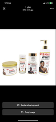 Ladies Snail Whitening and Deep Removal of Dark Spots Natural Skin Care Set