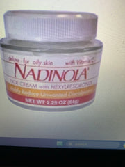 Deluxe Nadinola Bleaching Jar Cream 2.25 oz