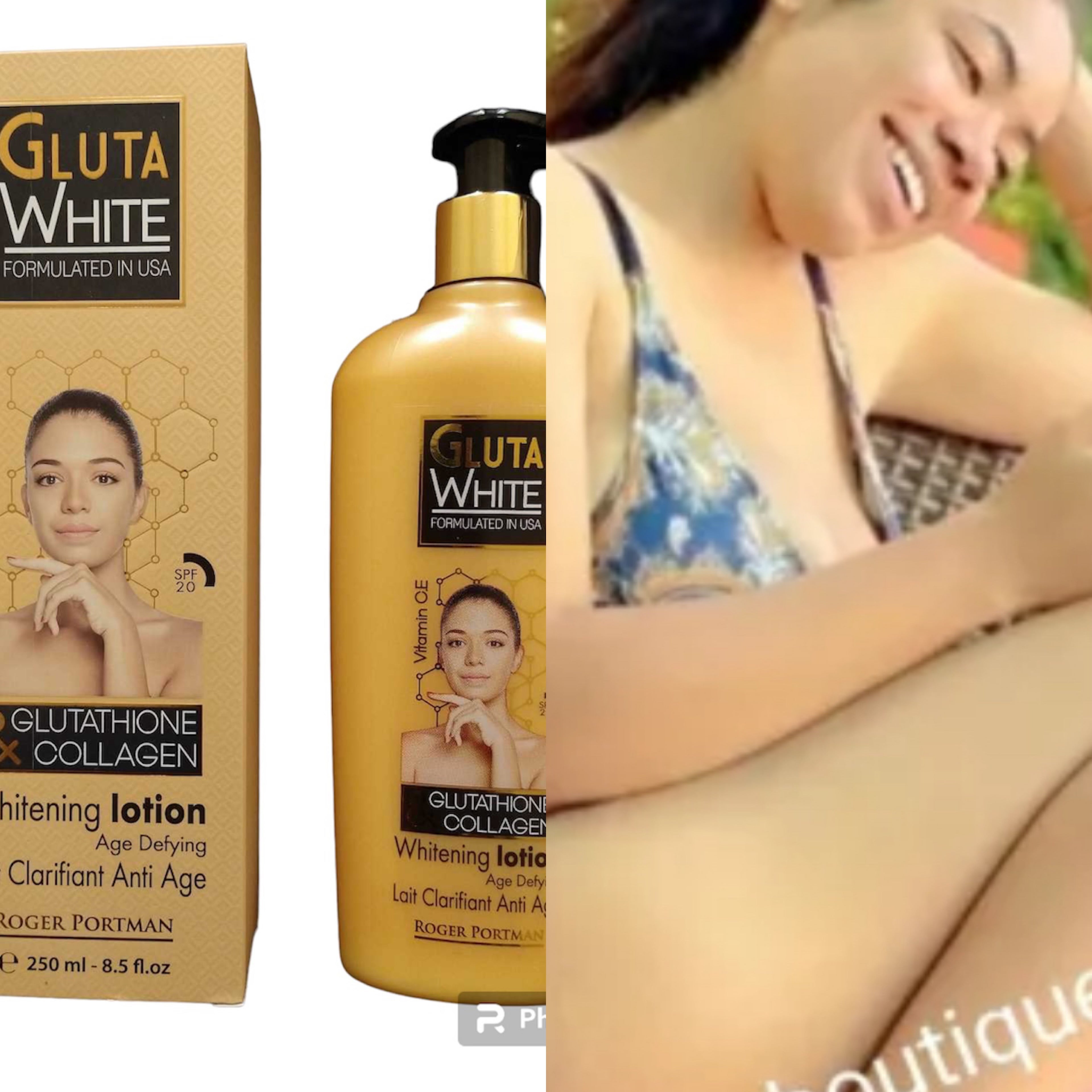 Gluta White Glutathione & Collagen Whitening Lotion 16.9floz