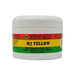 AFRICAN QUEEN BEAUTY CREAM MJ YELLOW 226G MJ WHITE