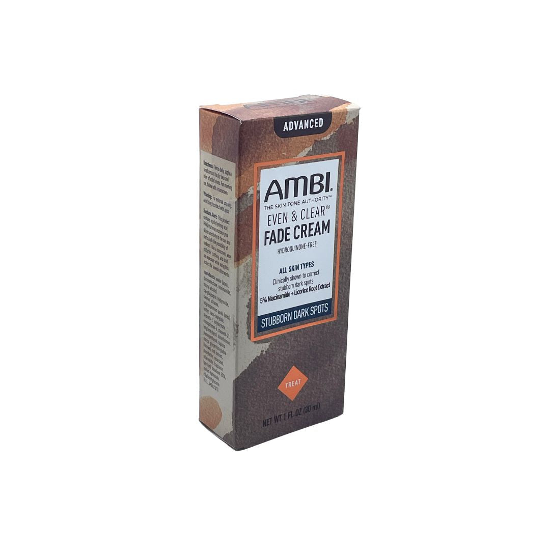 Ambi Fade Cream for Dark Spots, Oily Skin, 2 oz (Pack of 3) AMBI