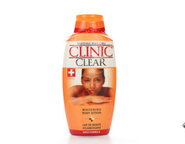 Clinic Clear Whitening Body Lotion 500ml +oil Clinic Clear