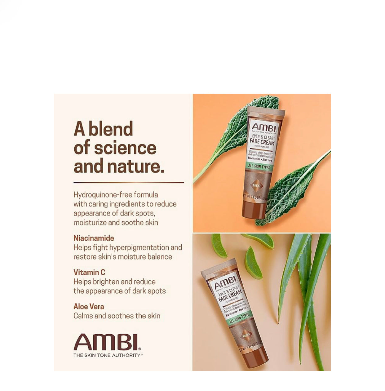 Ambi Fade Cream Oily Skin 2 oz AMBI