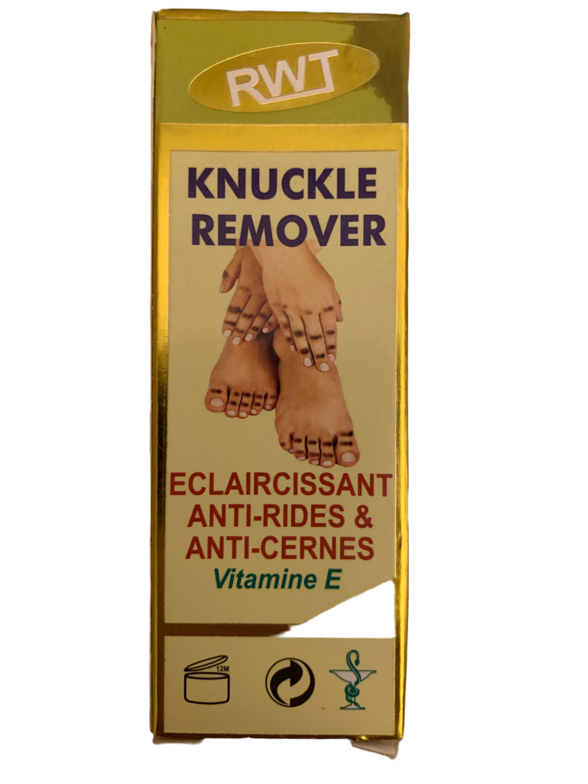 (RWT knuckles Remover dark knuckles elbow feet remover 5 Days actions