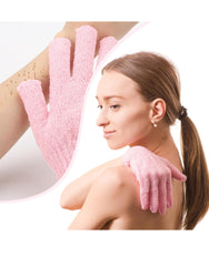 KISMET Shower Exfoliating Gloves Hand Exfoliating Glove (6PCS)