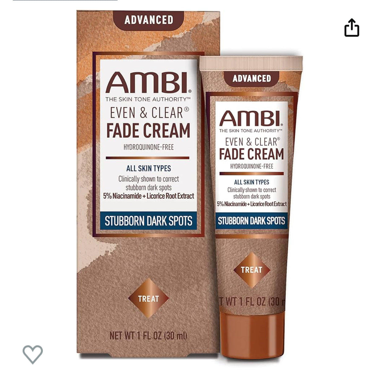 Ambi Fade Cream Normal Skin 2 oz AMBI