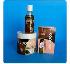 Cocopulp Dark Spot Corrector Set Fast Action with Vitamins C&E (Face, Knees, Neck, Elbows)