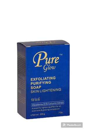 Pure Glow Exfoliating Purifying Soap 7 oz / 200 g Pure glow