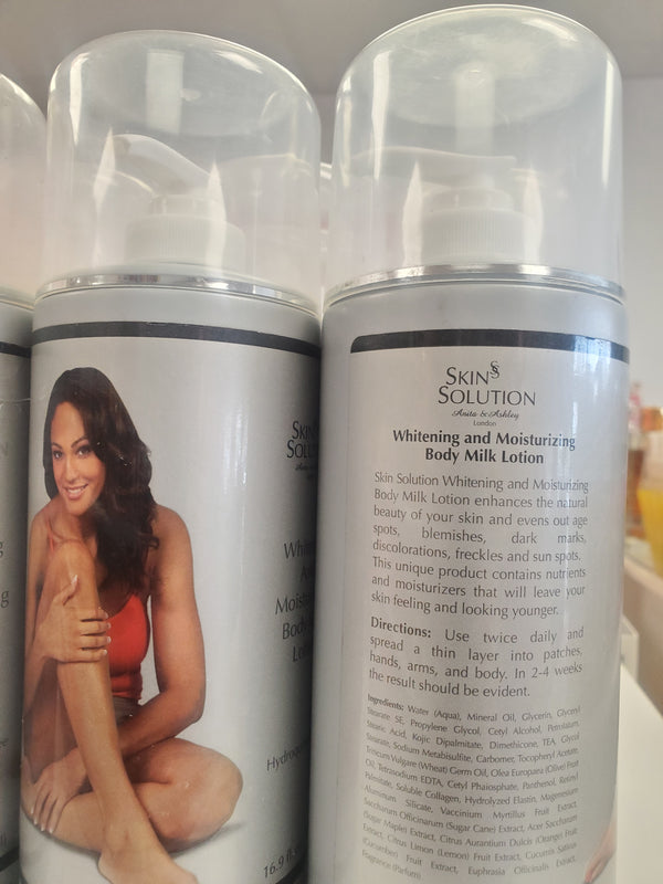 SKIN WHITENING AND MOISTURIZING BODY MILK KOJIC CLEAR