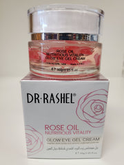 DR RASHEL ROSE OIL NUTRITION VITALITY GLOW EYE GEL CREAM