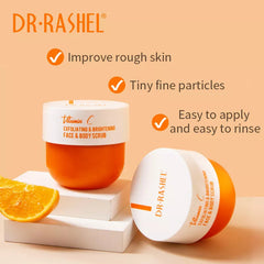 Dr Rashel Vitamin C Exfloliating & Brightening Face and body scrub