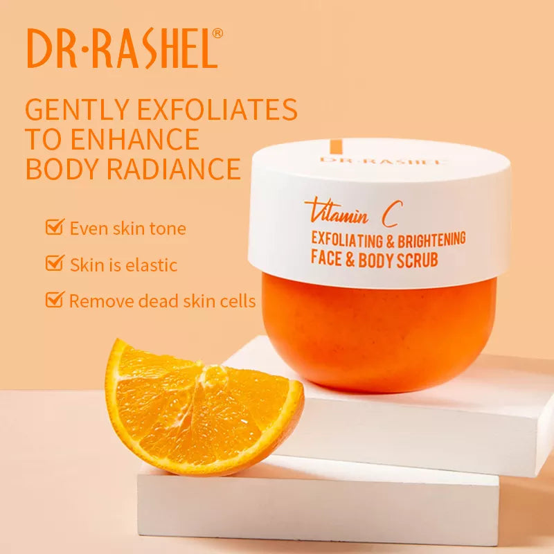 Dr Rashel Vitamin C Exfloliating & Brightening Face and body scrub