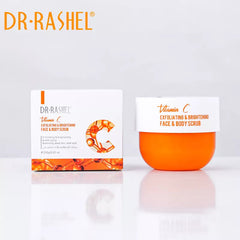 Dr Rashel Vitamin C Exfloliating & Brightening Face and body scrub