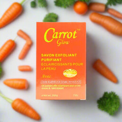 Carrot Glow Skin Lightening Exfoliating Purifying Soap with Carrot Oil 7oz / 200ml