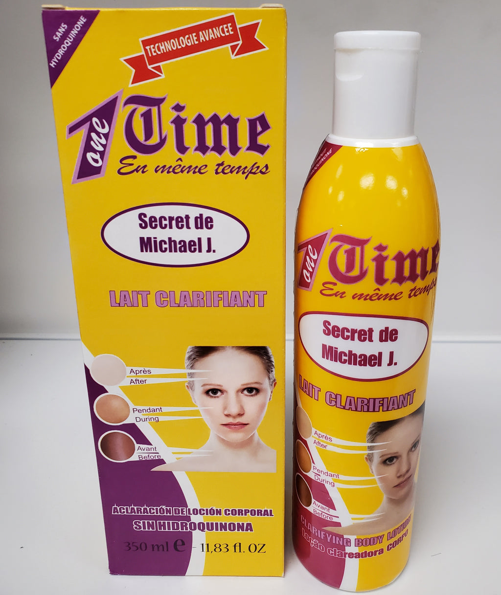 ONE TIME LAIT CLARIFYING BODY LOTION 5d Gluta