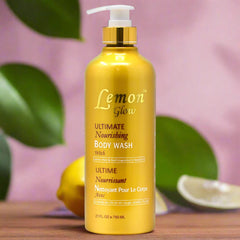 Lemon Glow Ultimate Nourishing Body Wash 750ml