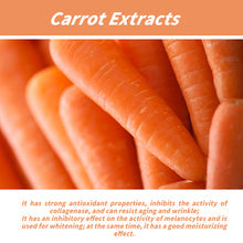 Carrot Whitening Skincare Set with Vitamin C Carrot Oil Removes Dark Spots Natural Skin Anti-Aging Makes Skin Softer and Smooth