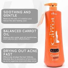 PURE CARROT GOLD ARBUTIN & LICORICE EXTRACT BIO BALANCE ULTRA LIGHTENING FACE & BODY BATH