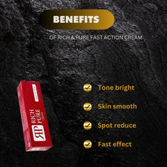 RICH & PURE FAST ACTION CREAM 50G