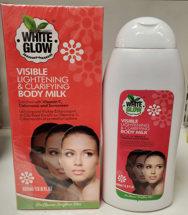 WHITE GLOW VISIBLE LIGHTENING & CLARIFYING BODY MILK D+ CONCEPT