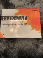 CLIN-CAP GEL ACNE & PIMPLES. Dark knuckle fast remover