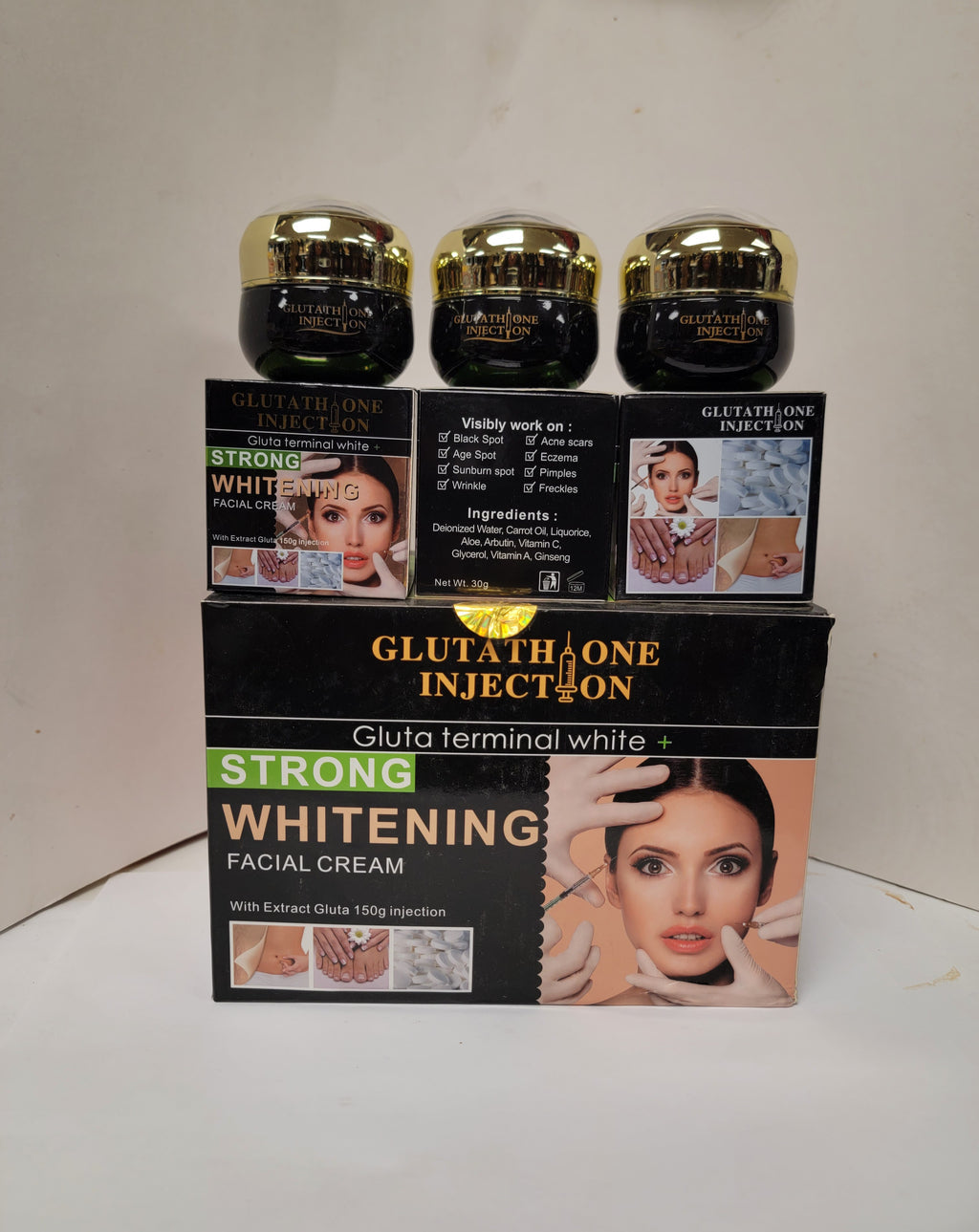 Glutathione injection gluta facial cream Kismet Beauty Brands