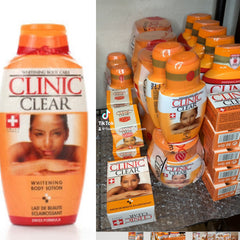 Clinic Clear Whitening (big)Body Lotion 250ml +oil