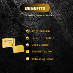 Topiclear Lemon Soap 3 oz/85 g (6 PACK)