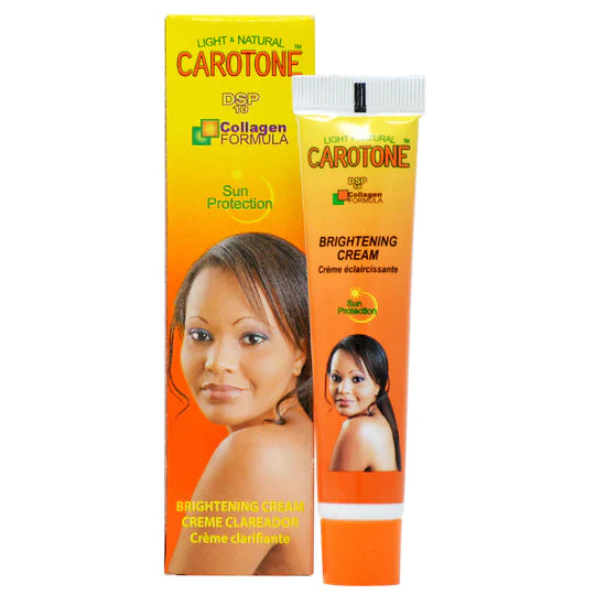 CaroTone Fast Action Brightening Cream(Tube) 1oz (5 PACK) carotone