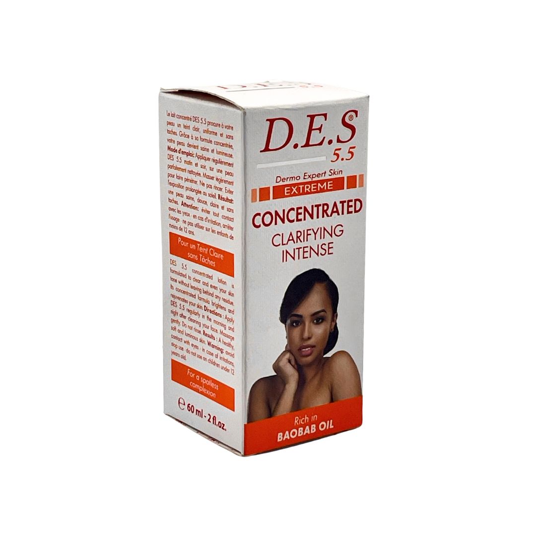 D.E.S 5.5 DERMO EXPERT SKIN CONCENTRATED CLARIFYING INTENSE 60ML D.E.S 5.5.