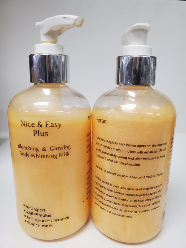 Nice & Easy Plus Bleaching And Glowing Body Whitening Milk ANTIMARKS