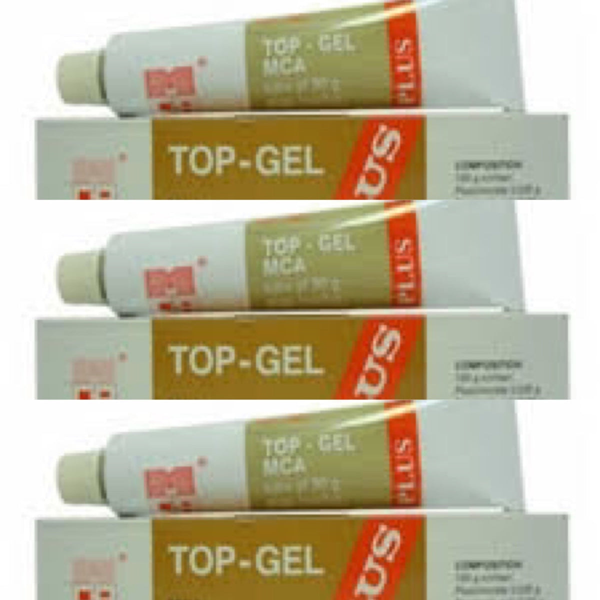 Top Gel Fast Cream 30g / 1oz  (3 PACK) RoyalGlow Organics