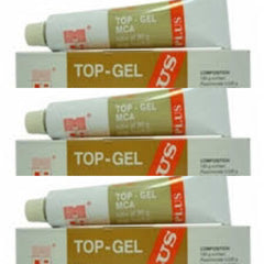 Top Gel Fast Cream 30g / 1oz  (3 PACK) RoyalGlow Organics