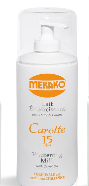 MEKAKO CARROT 15Plus Milk with Carrot Oil 13.3oz / 400 mekako