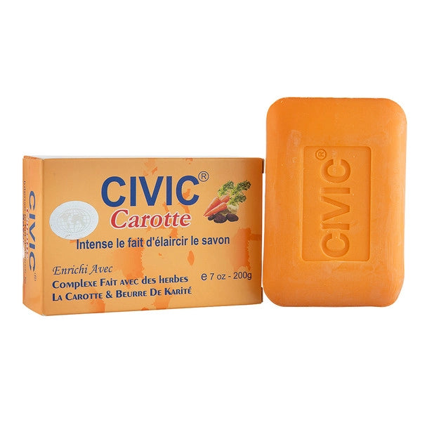 Civic Carrot Intense Lightening Soap 7 oz / 200g Civic