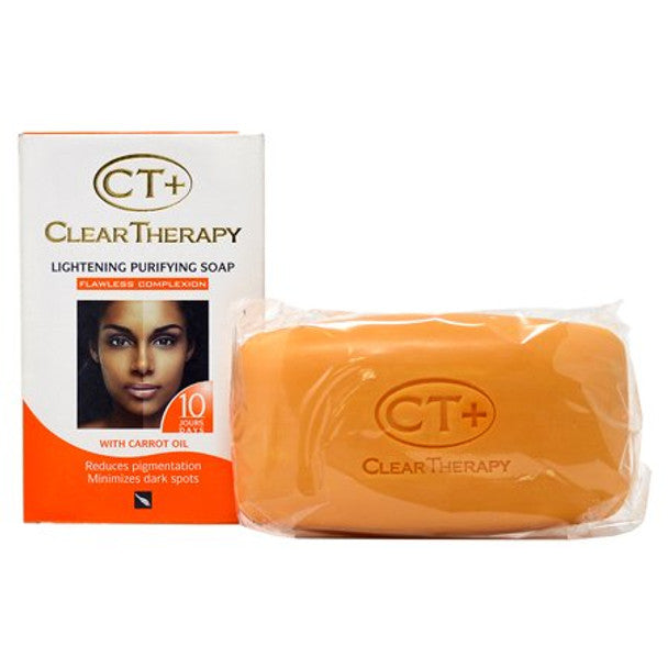 CT+ Clear Therapy Carrot Lightening Purifying Soap 175g / 5.8oz CT+ Clear Therapy