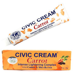 Civic Carrot Intense Lightening Cream (Hologram Tube) 1.41 oz / 40 g Civic