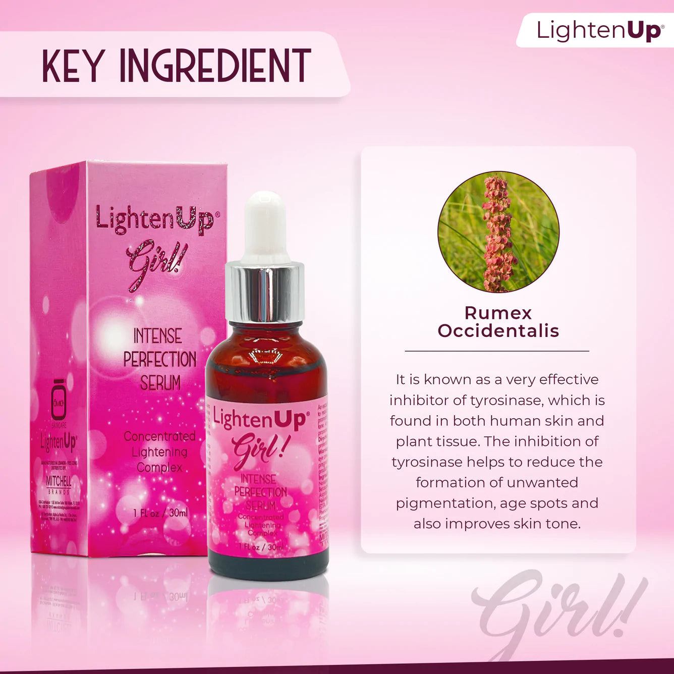 LightenUp Girl! Intense Perfection Lightening Serum 30ml Lighten Up