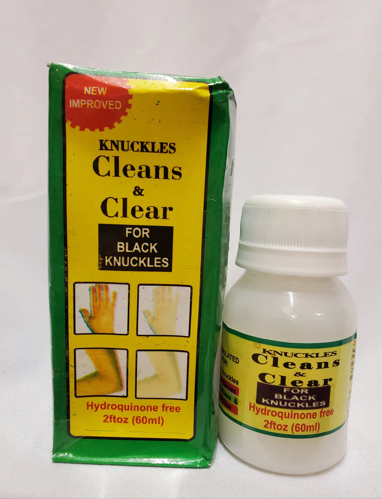 KNUCLE CLEANS & CLEAR FOR BLACK KNUCLE RoyalGlow Organics