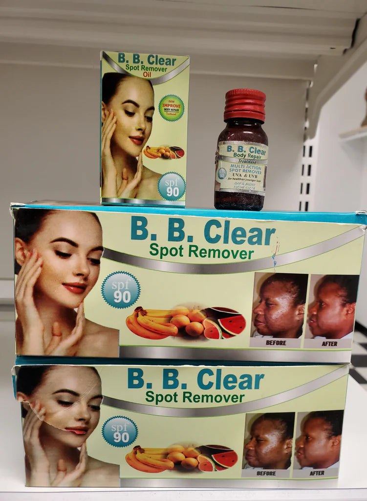 BB CLEAR SPOT REMOVER B B CLEAR