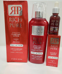 Rich Pure Double Action Clarifying Body Lotion 2pic Set RICH PURE