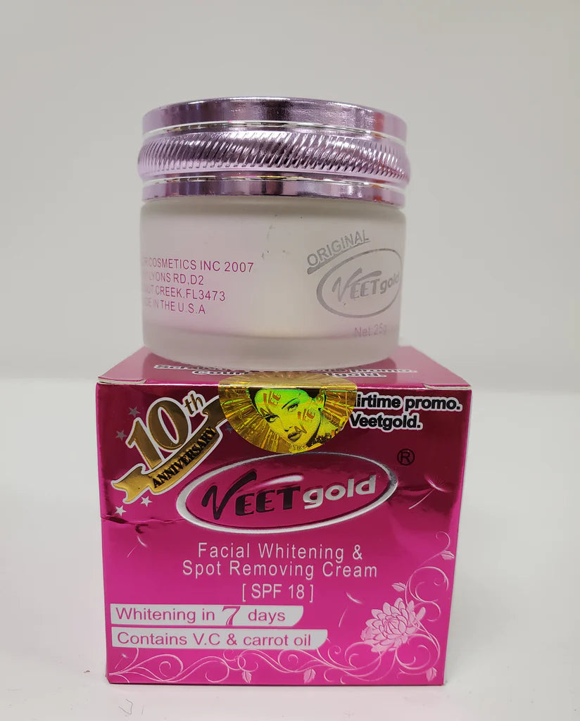 VEETGOLD FACIAL WHITENING &SPOT REMOVING CREAM VEETGOLD