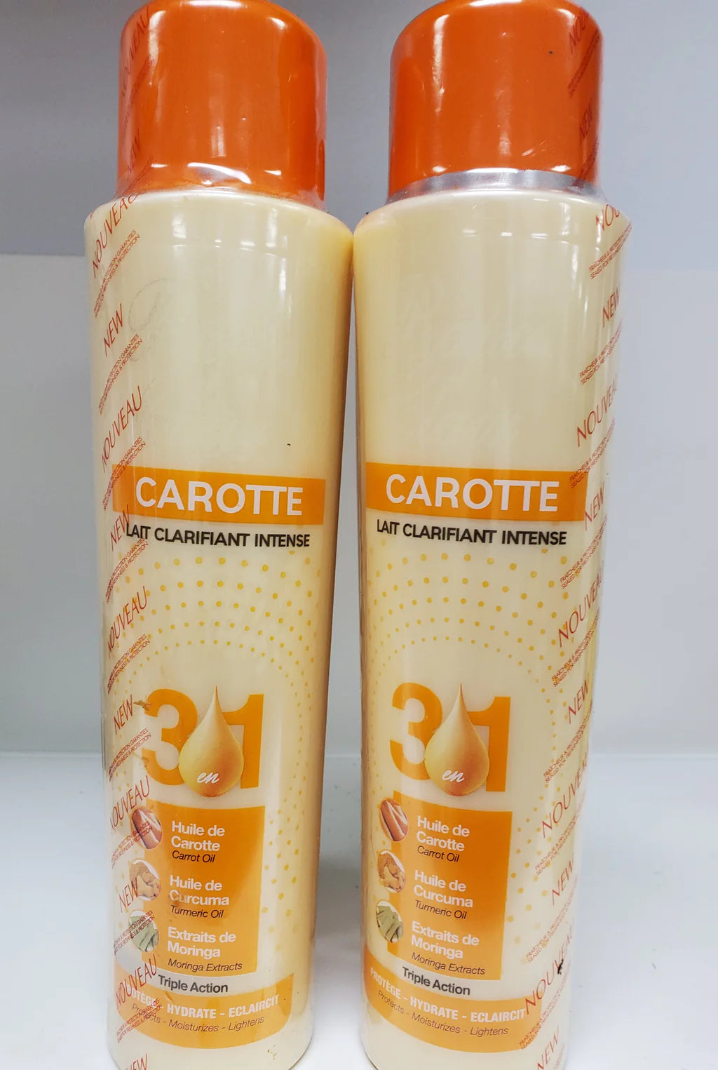 RAPID CLEAR CAROTTE 3 IN 1 BODY LOTION Rapid clair