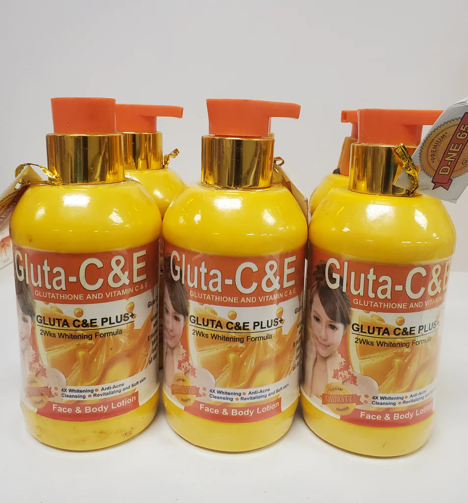 GLUTA C & E GLUTATHIONE AND VITAMIN C FACE AND BODY LOTION Gluta-C