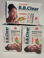 BB CLEAR CARROT WHITENING BLANCHIMENT SOAP B B CLEAR